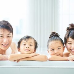お風呂は家族団欒の場