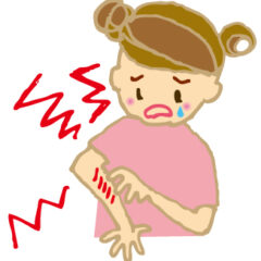 謎の湿疹　慧一之水